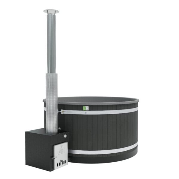 Produktbild Kirami Badefass Comfort Family L - EP NightBlack, LightGray, CUBE - EAN 6430036757090 Produktbild Kirami Badefass Comfort Family L - EP NightBlack, LightGray, CUBE - EAN 6430036757090