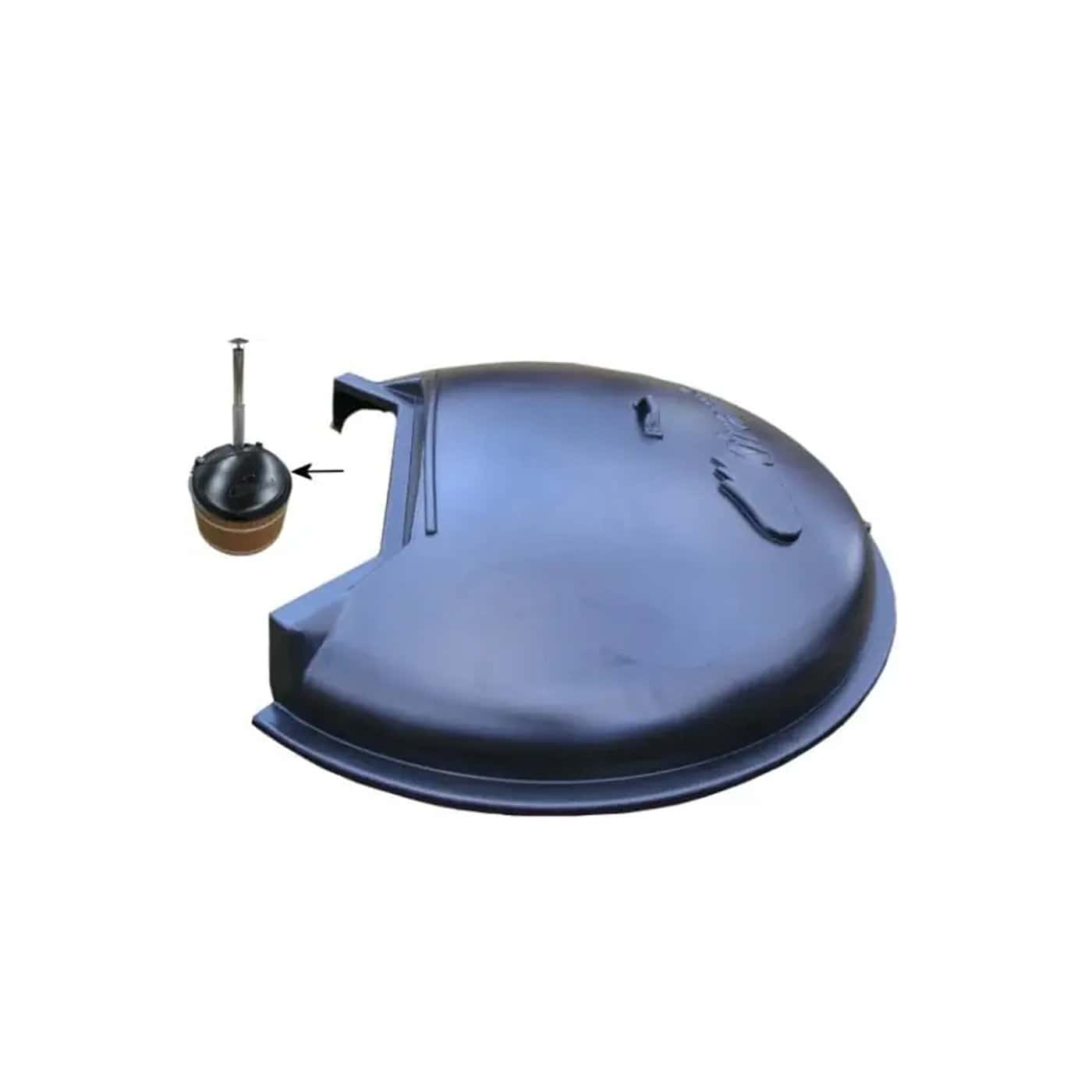 Kirami ABS-Kunststoff-Deckel für Größe M Badefässer mit SUB/SIDE-Beckenteil Galeriebild Kirami ABS-Kunststoff-Deckel für Größe M Badefässer mit SUB/SIDE-Beckenteil Galeriebild