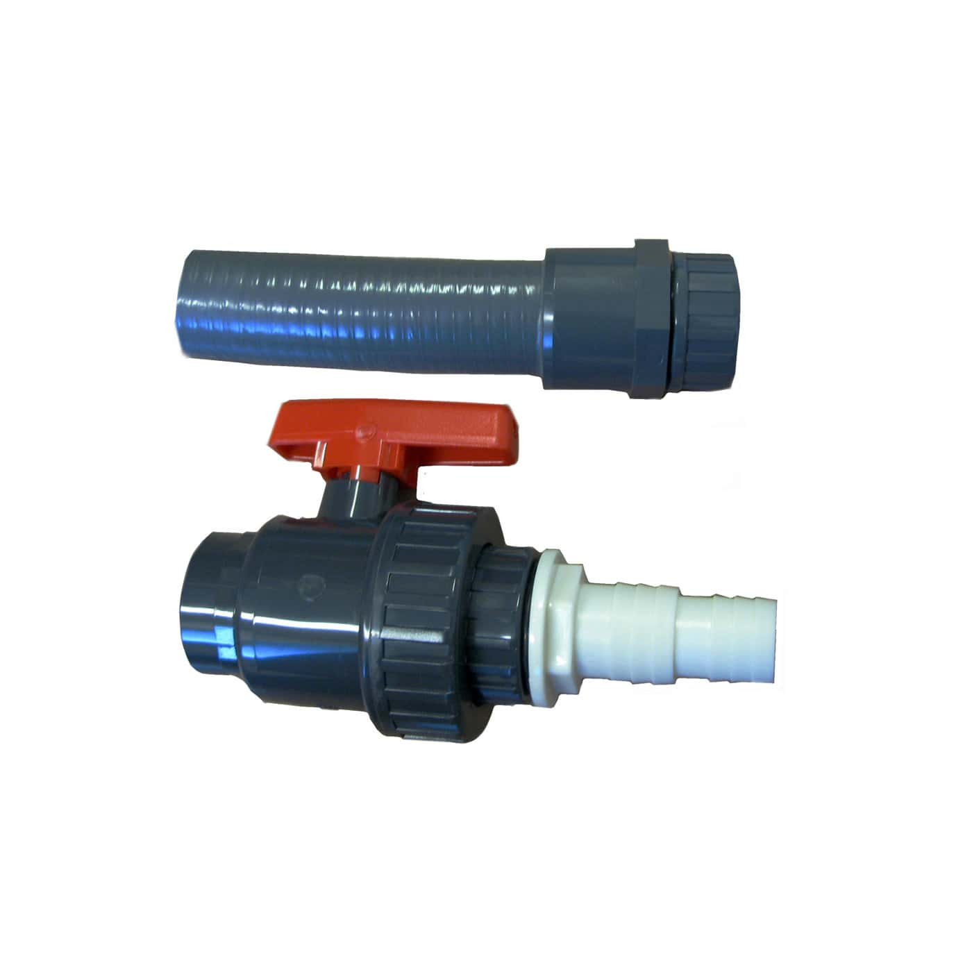 Kirami Abflussventil mit Kugelhahn für Woody Badefässer Kirami Abflussventil mit Kugelhahn für Woody Badefässer