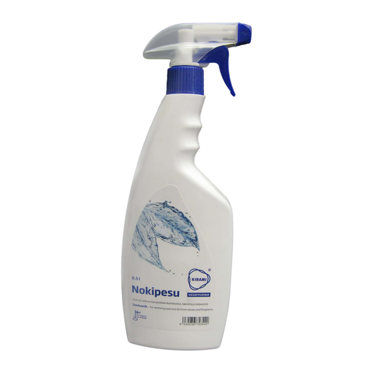 Produktbild 1 - Kirami Rußentferner Nokipesu Spray 05 l - 6430036753542 Produktbild 1 - Kirami Rußentferner Nokipesu Spray 05 l - 6430036753542