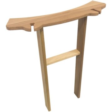 Kirami Getränkehalter Drink Arc mit Gestell TUBE Red Cedar