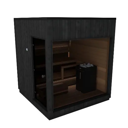 Produktbild KIRAMI FINVISION SAUNA NORDIC MISTY  ANNEX SYSTEM   Tür links Harvia Virta Combi Ofen  North SPA Produktbild KIRAMI FINVISION SAUNA NORDIC MISTY  ANNEX SYSTEM   Tür links Harvia Virta Combi Ofen