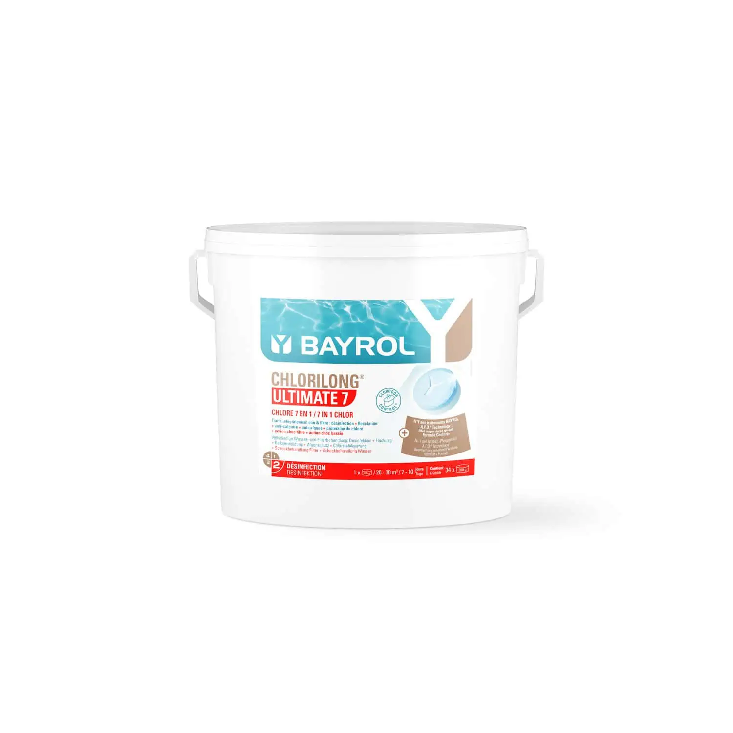Produktbild 1 - Bayrol Chlorilong ULTIMATE 7 10,2 kg - 4008367993580