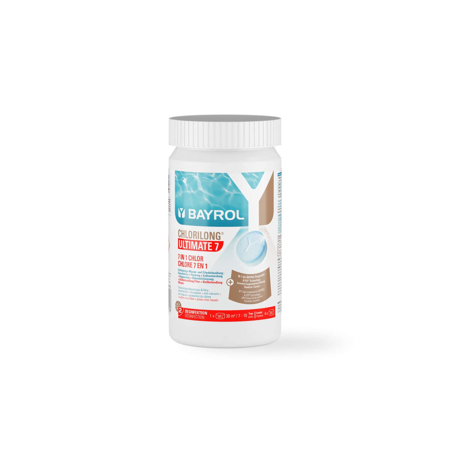 Produktbild 1 - Bayrol Chlorilong ULTIMATE 7 12 kg - 4008367993566 Produktbild 1 - Bayrol Chlorilong ULTIMATE 7 12 kg - 4008367993566