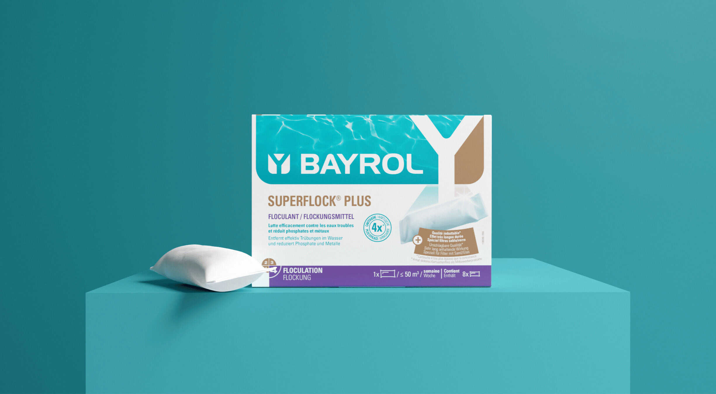 Galeriebild 1 - Bayrol Superflock Plus 1 kg - 4008367952921 Galeriebild 1 - Bayrol Superflock Plus 1 kg - 4008367952921