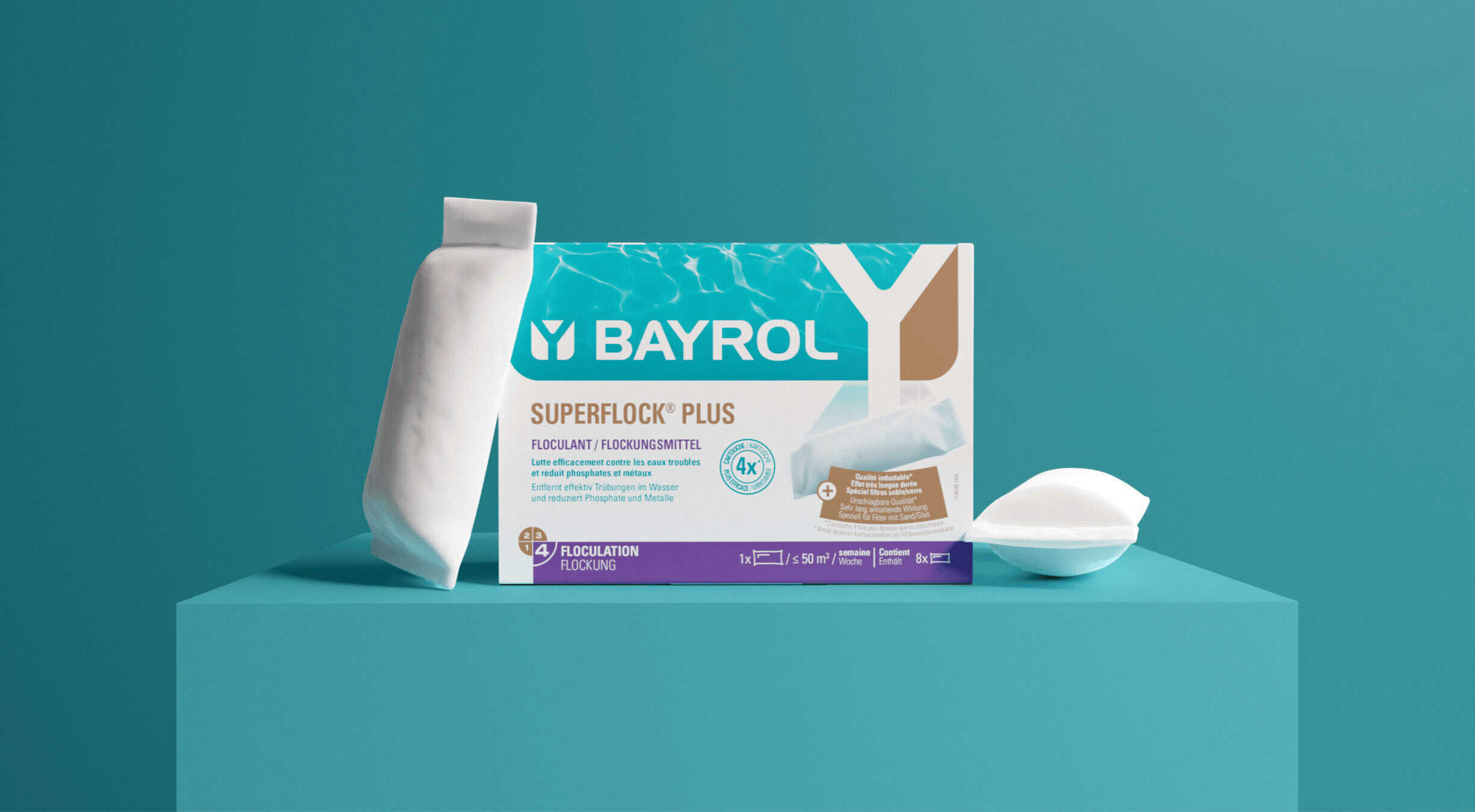 Galeriebild 2 - Bayrol Superflock Plus 1 kg - 4008367952921 Galeriebild 2 - Bayrol Superflock Plus 1 kg - 4008367952921
