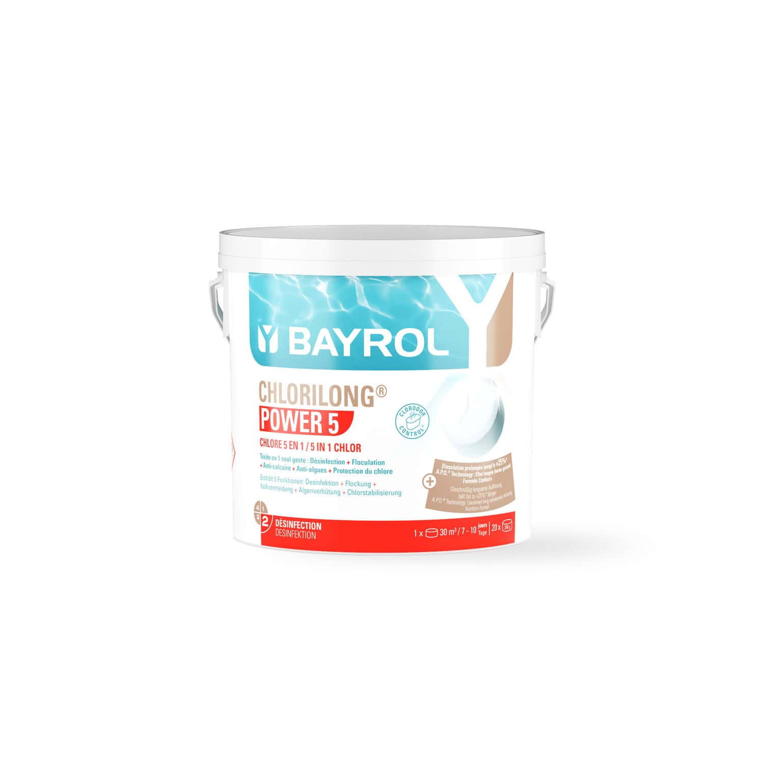 Produktbild 1 - Bayrol Chlorilong POWER 5 5 kg - 4008367992651