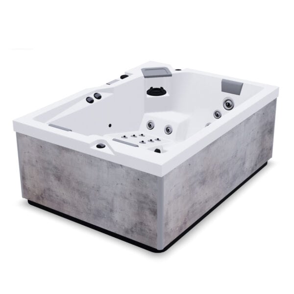 Hanscraft Whirlpool OKA2 Pearl-White / Concrete