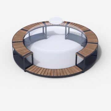 whirlpool vollumrandung fuer softub resort poseidon stauseeholz cm anthrazit  x