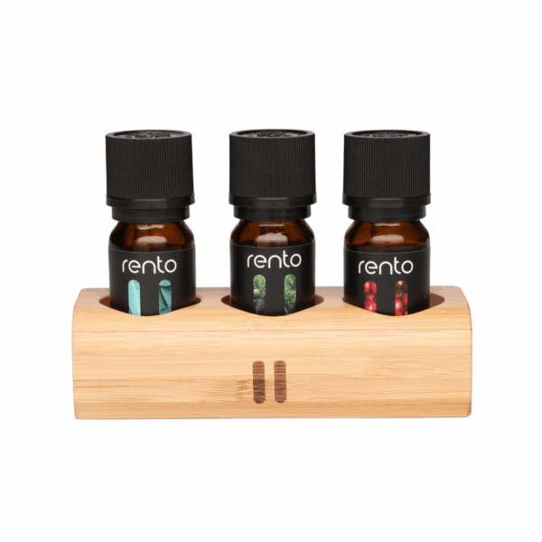 Produktbild 2 - Rento Saunaduft 3 x 10 ml im Bambusbehälter - 6410416159317 Produktbild 2 - Rento Saunaduft 3 x 10 ml im Bambusbehälter - 6410416159317