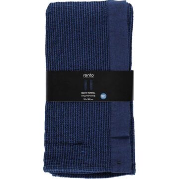 Rento Handtuch Kenno 90x180 cm dunkelblau