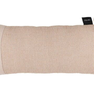 Rento Saunakissen Kenno 50x22 cm beige/weiß