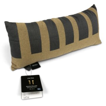 Rento Saunakissen Laituri 50x22 cm grau/beige