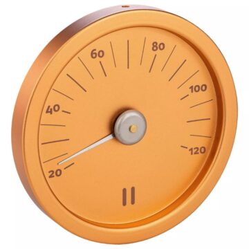 Rento Saunathermometer Aluminium Kupfer
