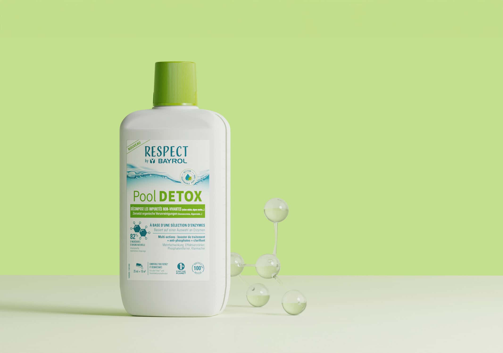 Galeriebild 1 - Bayrol Respect Pool DETOX 1 l - 4002369958004 Galeriebild 1 - Bayrol Respect Pool DETOX 1 l - 4002369958004