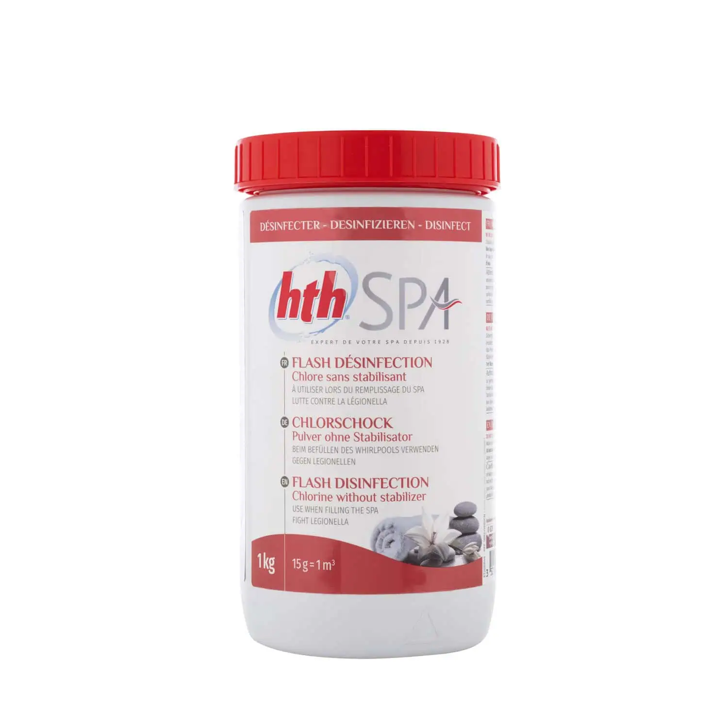 Abbildung 1 - hth SPA CHLORSCHOCK 1 kg - 3521686010062 Abbildung 1 - hth SPA CHLORSCHOCK 1 kg - 3521686010062