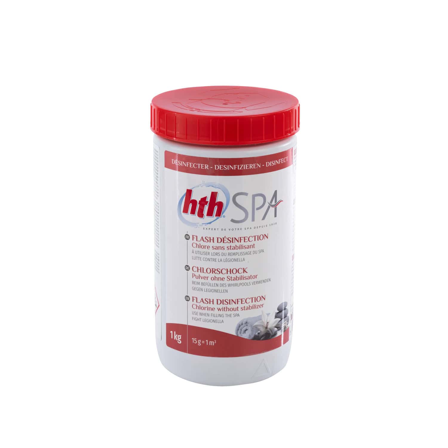 Abbildung 2 - hth SPA CHLORSCHOCK 1 kg - 3521686010062 Abbildung 2 - hth SPA CHLORSCHOCK 1 kg - 3521686010062