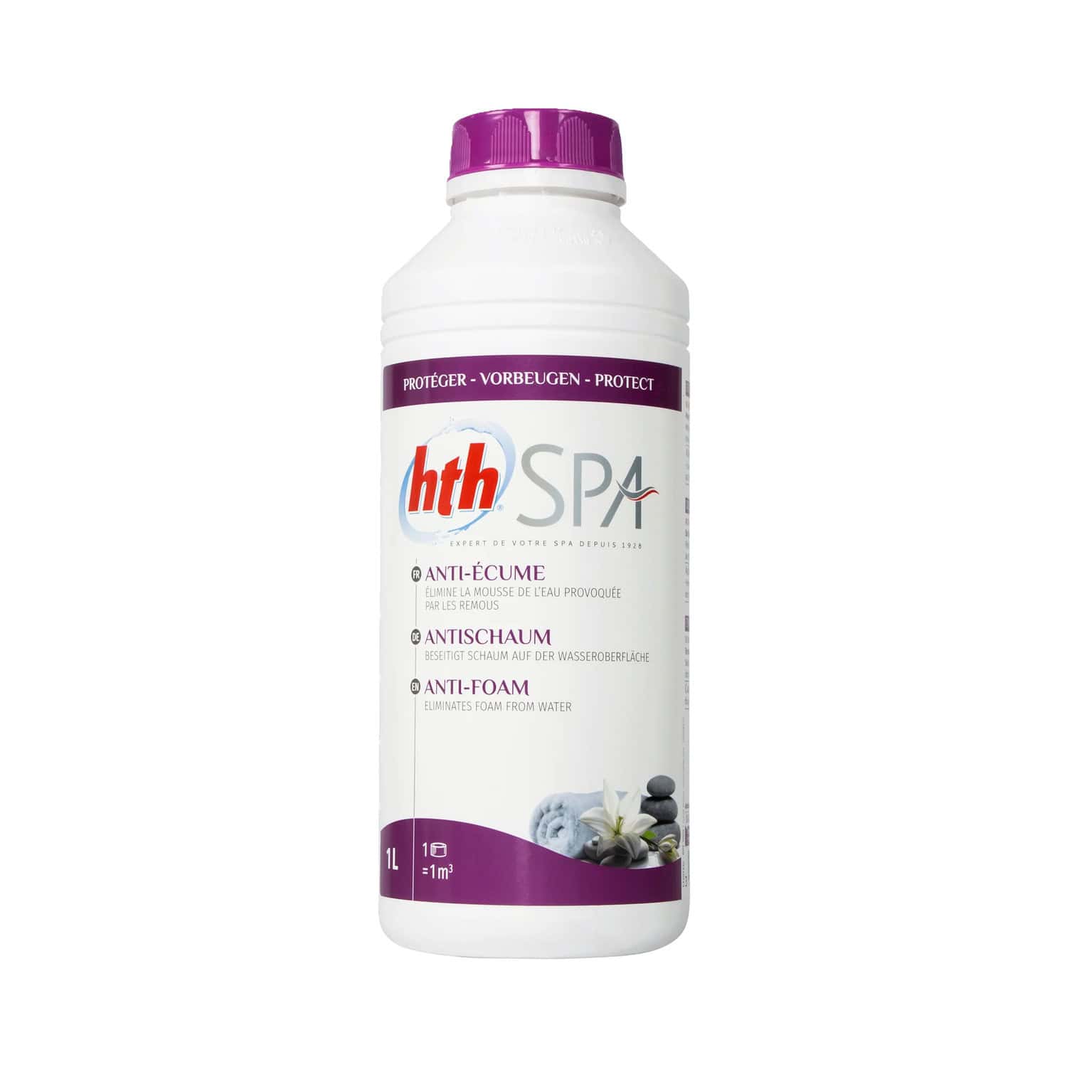 Produktbild 1 - hth SPA ANTISCHAUM 1 l - 3521686010147 Produktbild 1 - hth SPA ANTISCHAUM 1 l - 3521686010147