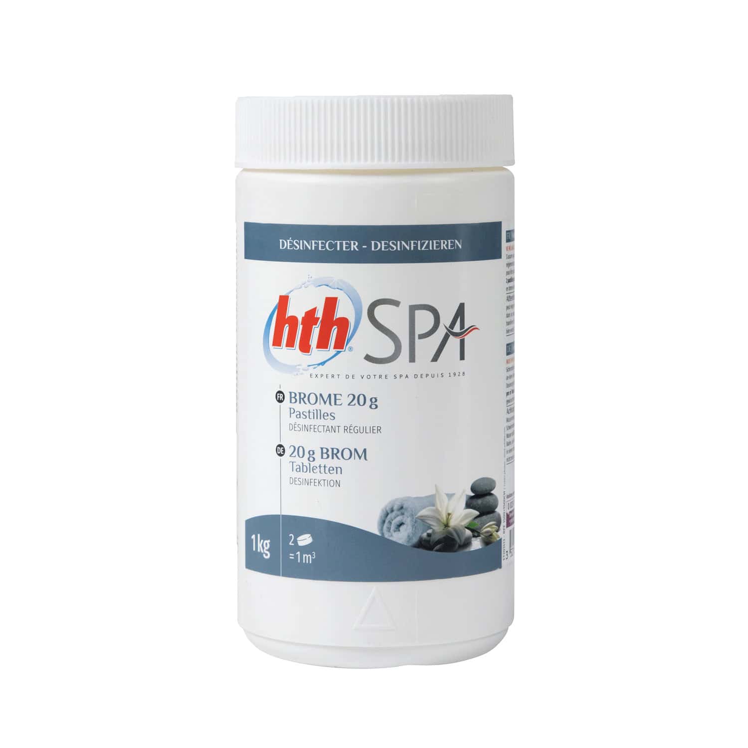 Produktbild 1 - hth SPA BROM TABLETTEN 1 kg - 3521686010017 Produktbild 1 - hth SPA BROM TABLETTEN 1 kg - 3521686010017