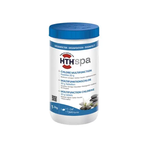 Produktbild 1 - hth SPA CHLOR MULTIFUNKTION 1,2 kg - 3521684700040