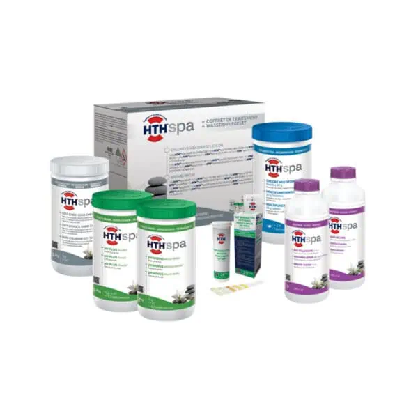 Produktbild 1 - hth SPA KIT CHLOR Wasserpflegeset - 3521684700132 Produktbild 1 - hth SPA KIT CHLOR Wasserpflegeset - 3521684700132