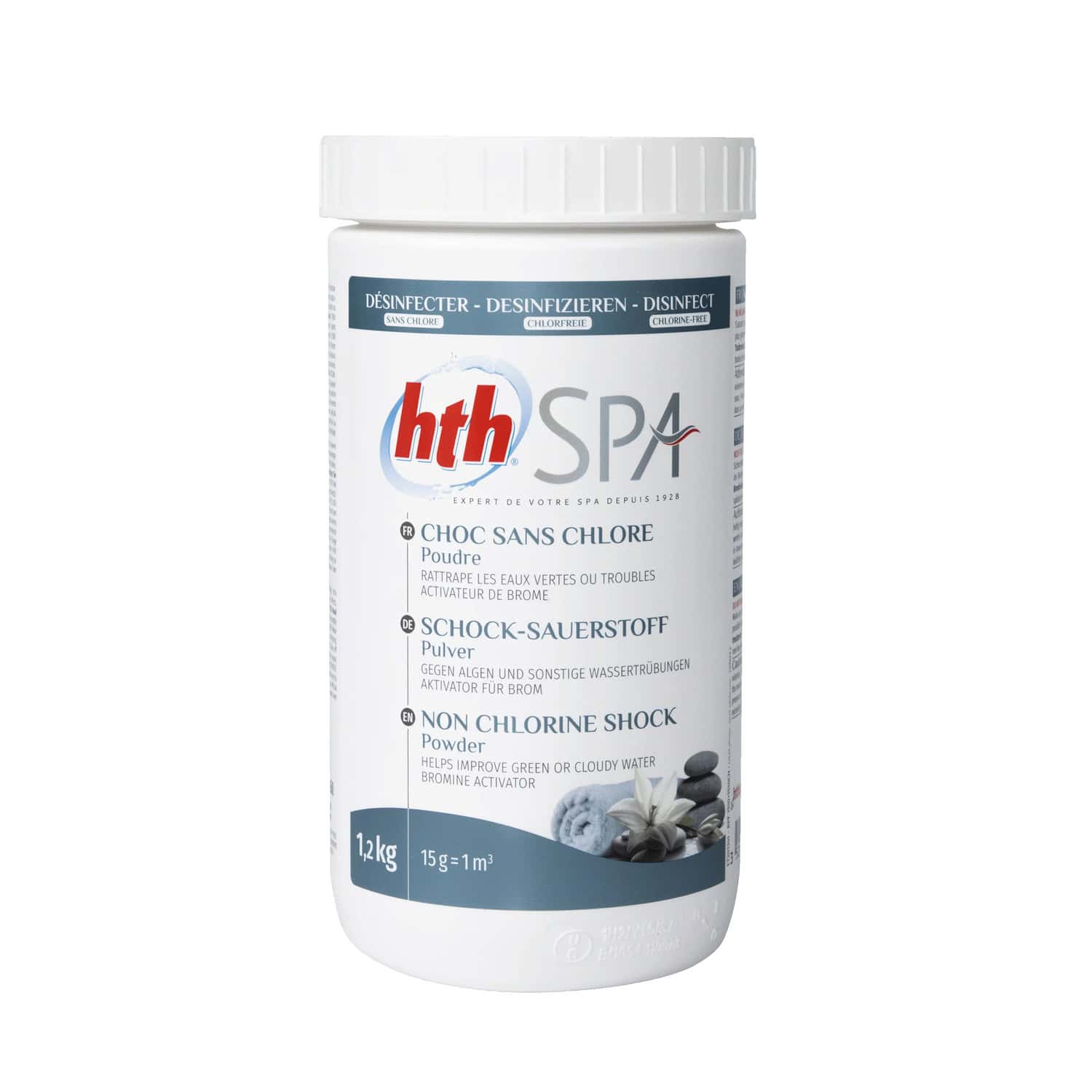 Produktbild 1 - hth SPA SHOCKSAUERSTOFFPULVER 12 kg - 3521686010024 Produktbild 1 - hth SPA SHOCKSAUERSTOFFPULVER 12 kg - 3521686010024