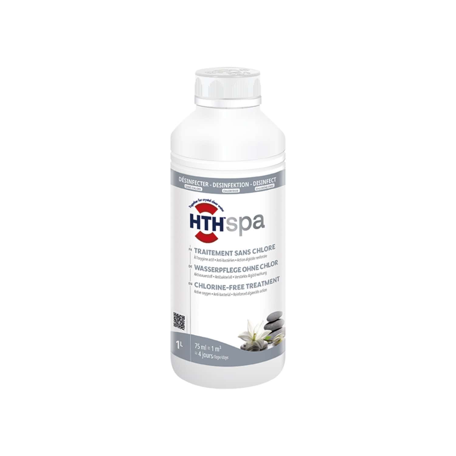 Produktbild 1 - hth SPA WASSERPFLEGE OHNE CHLOR 1 l - 3521684700064
