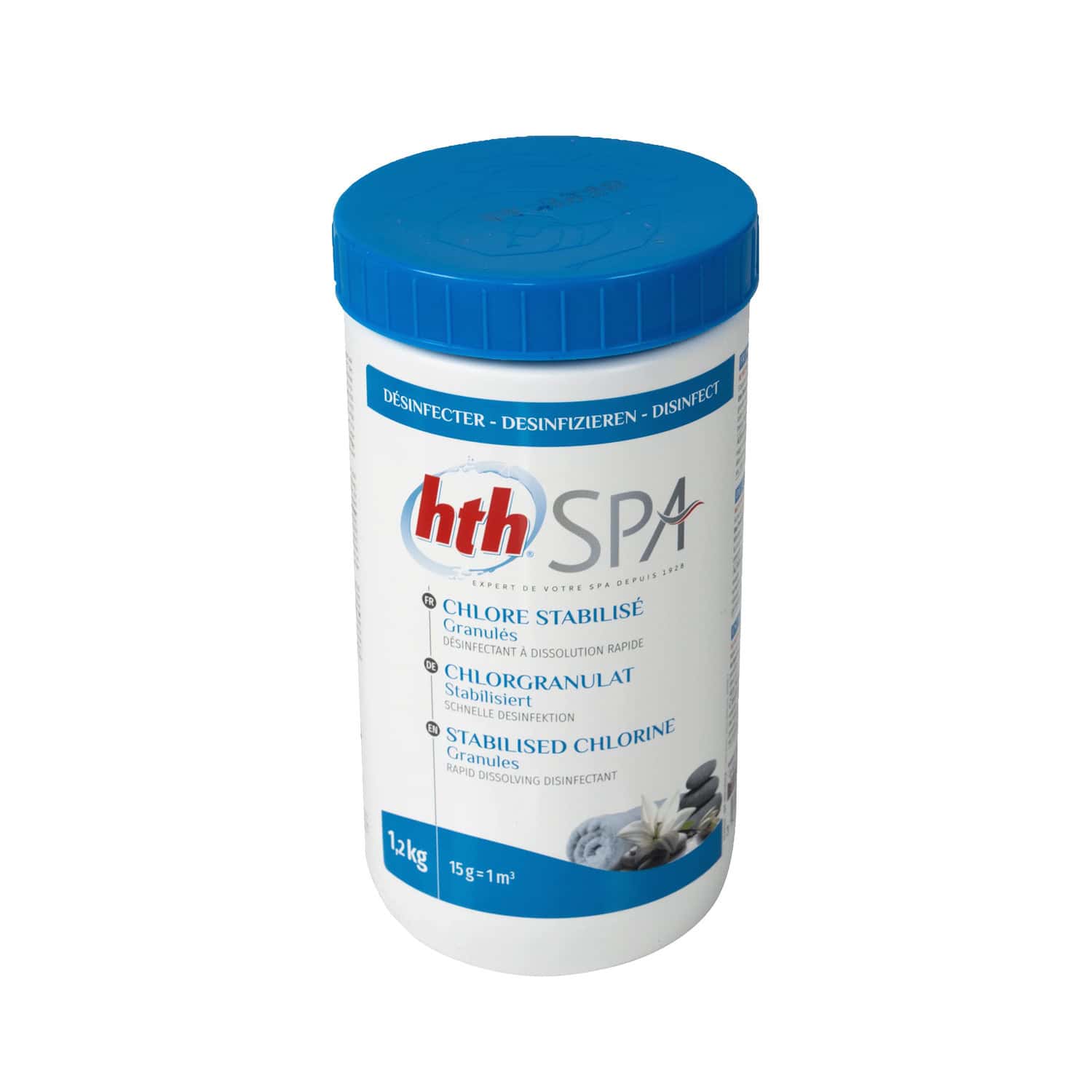 Produktbild 2 - hth SPA CHLOR GRANULAT STABILISIERT 12 kg - 3521686010048 Produktbild 2 - hth SPA CHLOR GRANULAT STABILISIERT 12 kg - 3521686010048