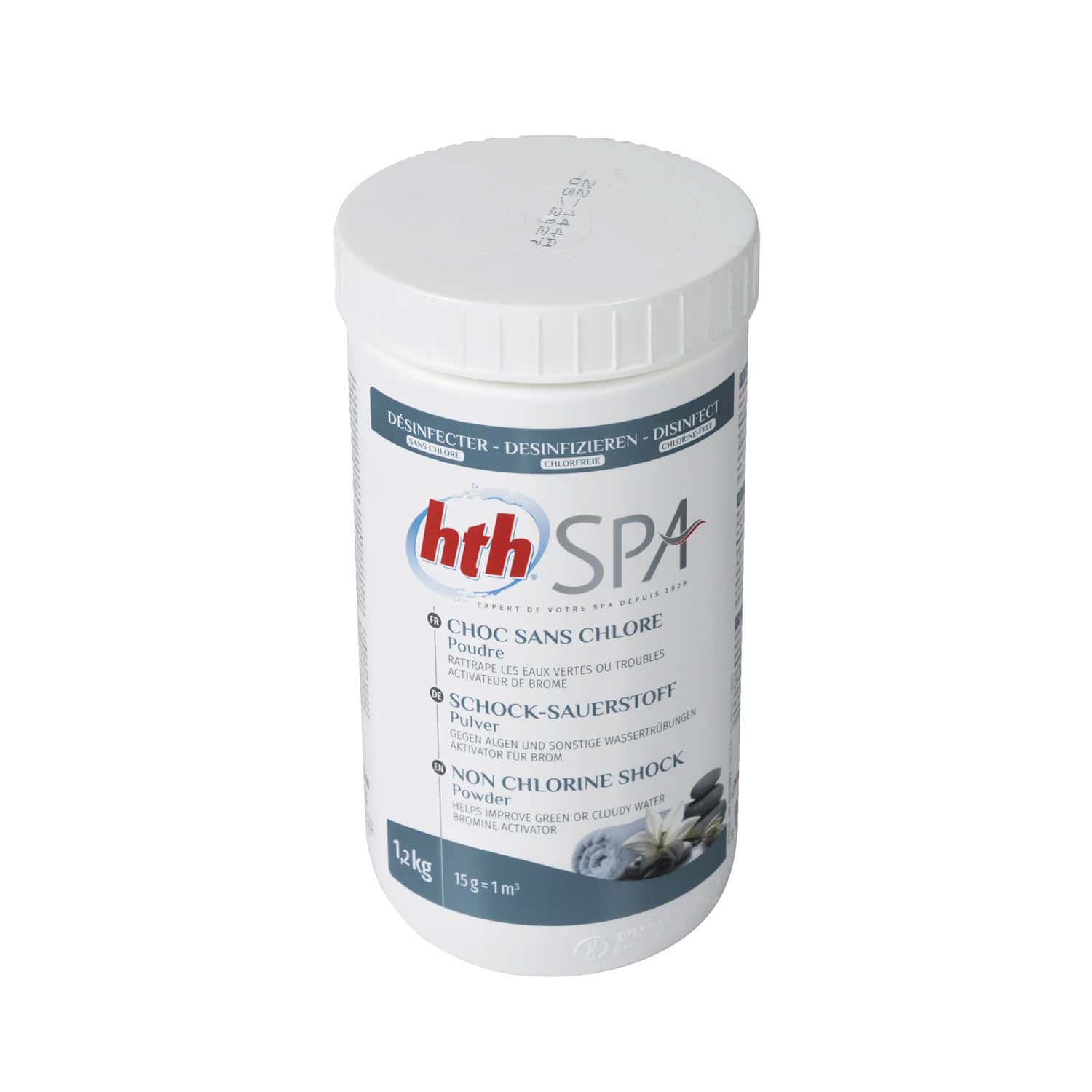 Produktbild 2 - hth SPA SHOCKSAUERSTOFFPULVER 12 kg - 3521686010024 Produktbild 2 - hth SPA SHOCKSAUERSTOFFPULVER 12 kg - 3521686010024