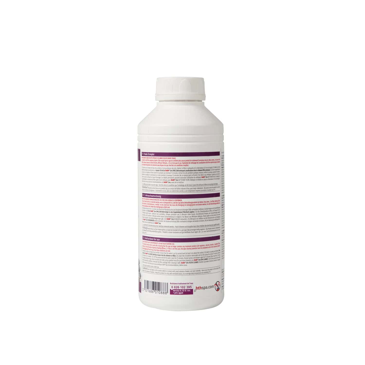 Produktbild 3 - hth SPA SPACLEAN Rohrreiniger 1 l - 3521686010888 Produktbild 3 - hth SPA SPACLEAN Rohrreiniger 1 l - 3521686010888