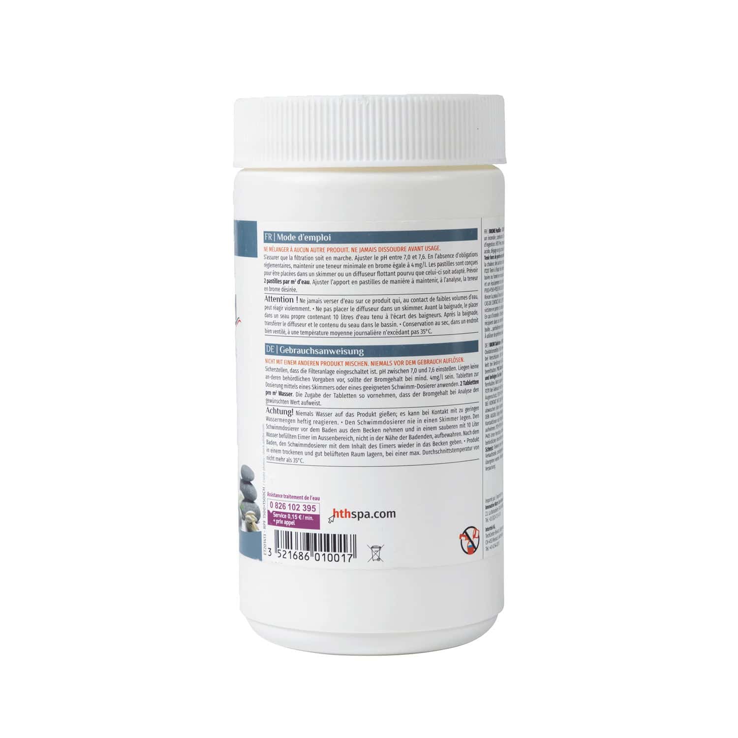 Produktbild 4 - hth SPA BROM TABLETTEN 1 kg - 3521686010017 Produktbild 4 - hth SPA BROM TABLETTEN 1 kg - 3521686010017