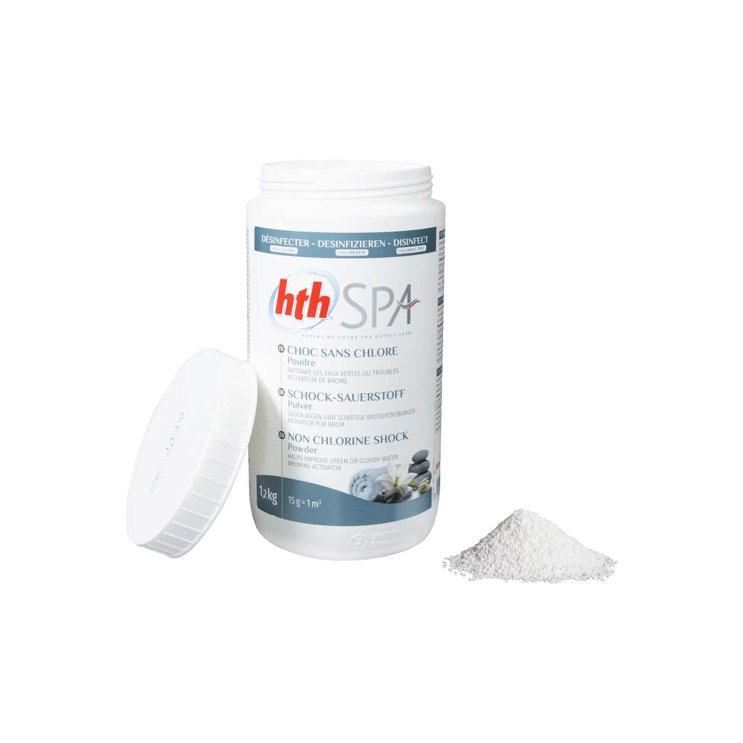 Produktbild 4 - hth SPA SHOCKSAUERSTOFFPULVER 12 kg - 3521686010024 Produktbild 4 - hth SPA SHOCKSAUERSTOFFPULVER 12 kg - 3521686010024