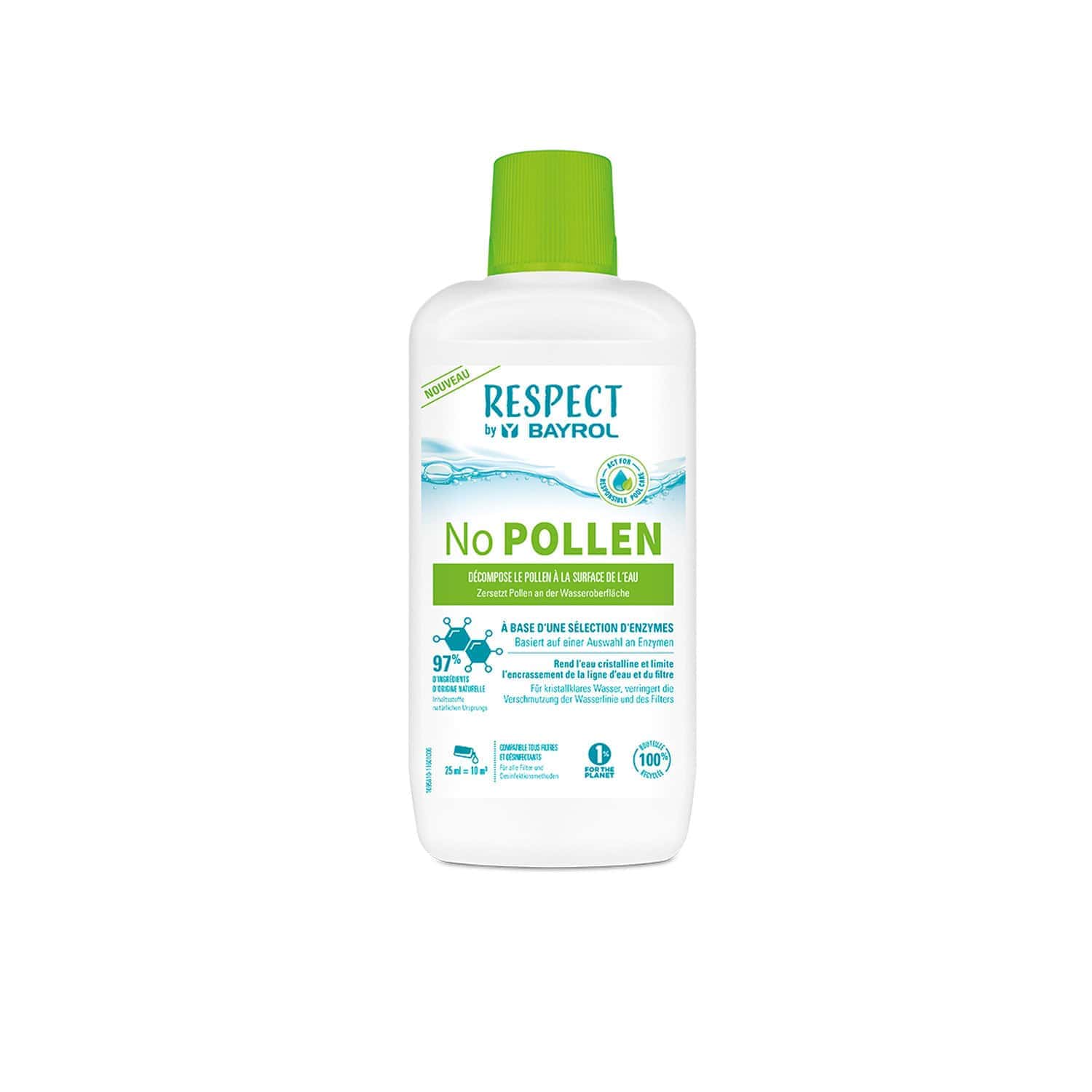 Produktbild 1 - Bayrol Respect No POLLEN 1 l - 4002369958103 Produktbild 1 - Bayrol Respect No POLLEN 1 l - 4002369958103