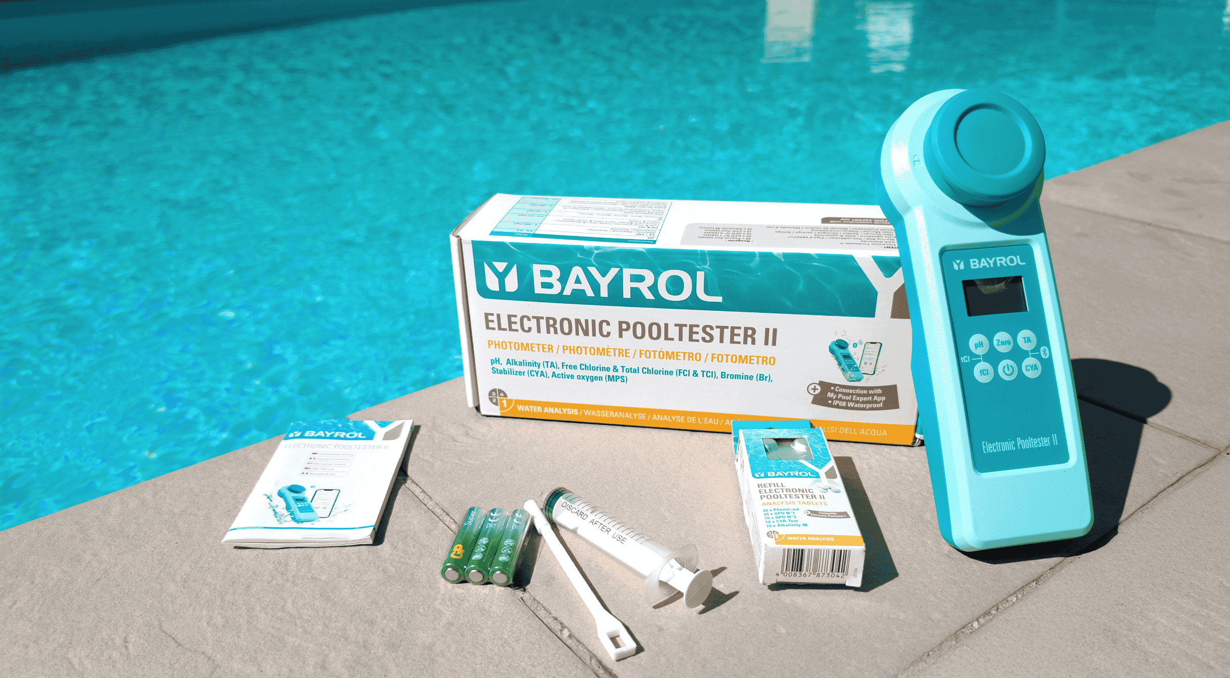 Galeriebild 2 - Bayrol Elektronischer Pooltester II - 4008367873035 Galeriebild 2 - Bayrol Elektronischer Pooltester II - 4008367873035