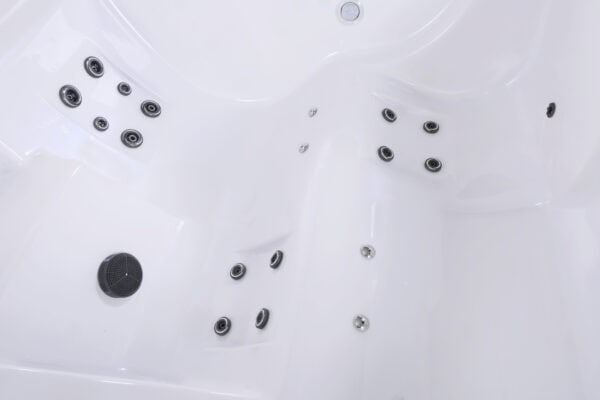 Galeriebild 2 - Hanscraft Whirlpool OKA Wave 1 - Pearl White