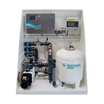 Produktbild    Bayrol Filter  und Dosieranlage PoolCombiSystem Premium PLUS rechts   