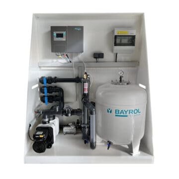 Produktbild    Bayrol Filter  und Dosieranlage PoolCombiSystem Premium rechts   