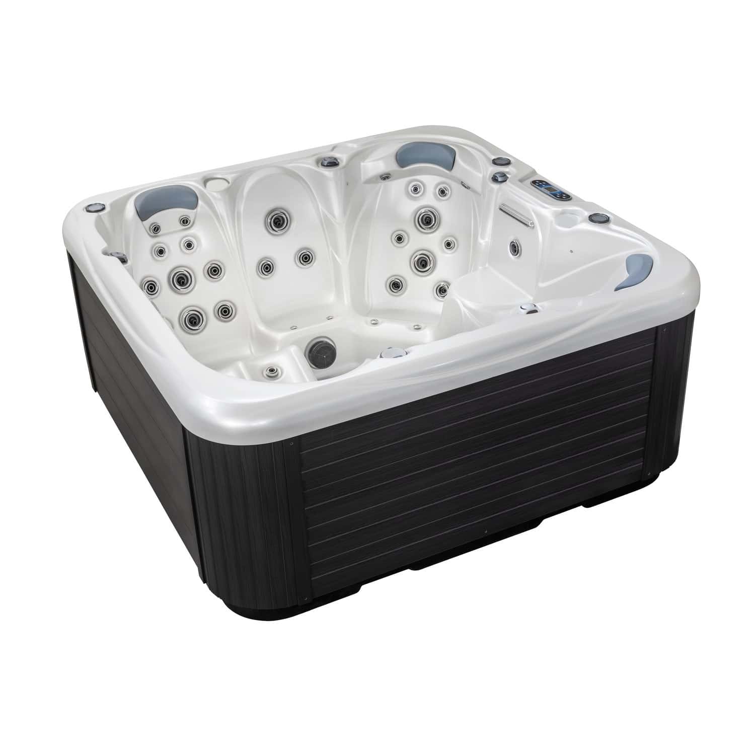 Produktbild 1 - Hanscraft Whirlpool HC Design HC 1 - Dark Grey - Pearl White - 123521 Produktbild 1 - Hanscraft Whirlpool HC Design HC 1 - Dark Grey - Pearl White - 123521