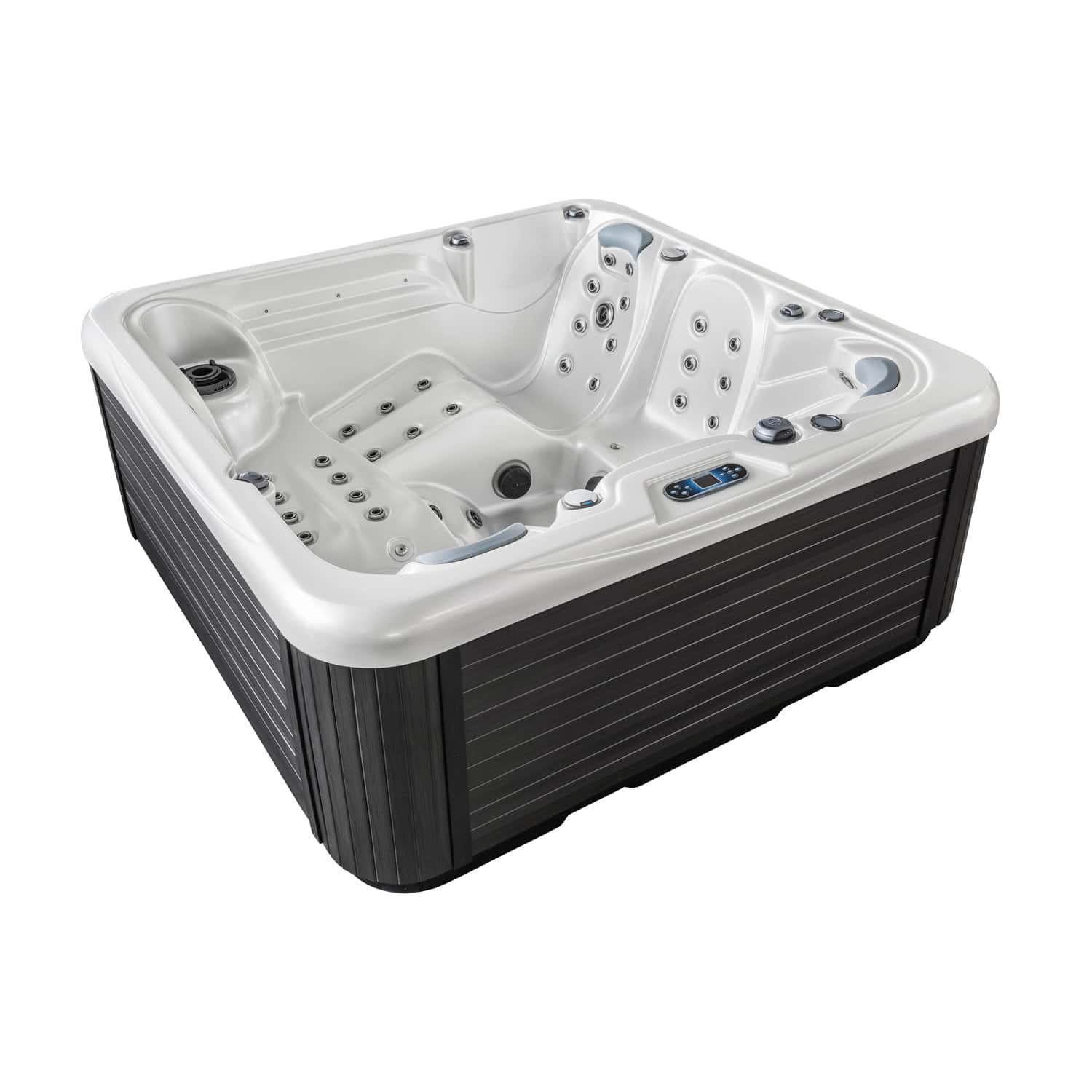 Produktbild 1 - Hanscraft Whirlpool HC Design HC 7 - Dark Grey - Pearl White - 123531 Produktbild 1 - Hanscraft Whirlpool HC Design HC 7 - Dark Grey - Pearl White - 123531