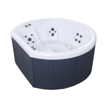 Produktbild 1 - Hanscraft Whirlpool OKA Wave 3 - Dark Grey - Pearl White - 129051