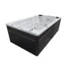 Produktbild 1 - Hanscraft Whirlpool Swim SPA Thor - Grey Oak - Sterling Silver - HCSWIMSPATHOR-GO-SS