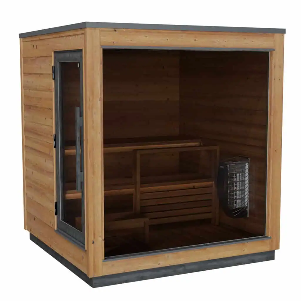 Produktbild    Kirami Sauna FinVision M Nordic Dawn Linkshändig   