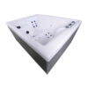 Produktbild 2 - Hanscraft Whirlpool OKA Wave 1 - Concrete - Pearl White - HCOKAWAVE1-Co-PW