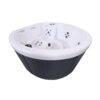 Produktbild 3 - Hanscraft Whirlpool OKA Wave 3 - Dark Grey - Pearl White - 129051