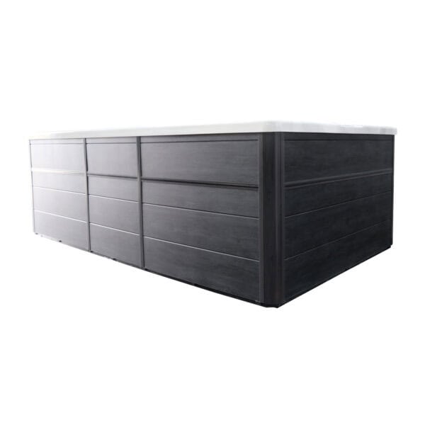 Produktbild 4 - Hanscraft Whirlpool Swim SPA Thor - Grey Oak - Sterling Silver - HCSWIMSPATHOR-GO-SS