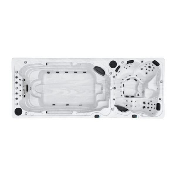 Galeriebild 1 - Hanscraft Whirlpool Swim SPA Valhalla - Sterling Silver