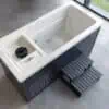 Galeriebild 7 - Hanscraft Tauchbecken Cool Pool Pro - Grey Oak - Sterling Silver - HCCOOLPOOLPRO-GO-SS