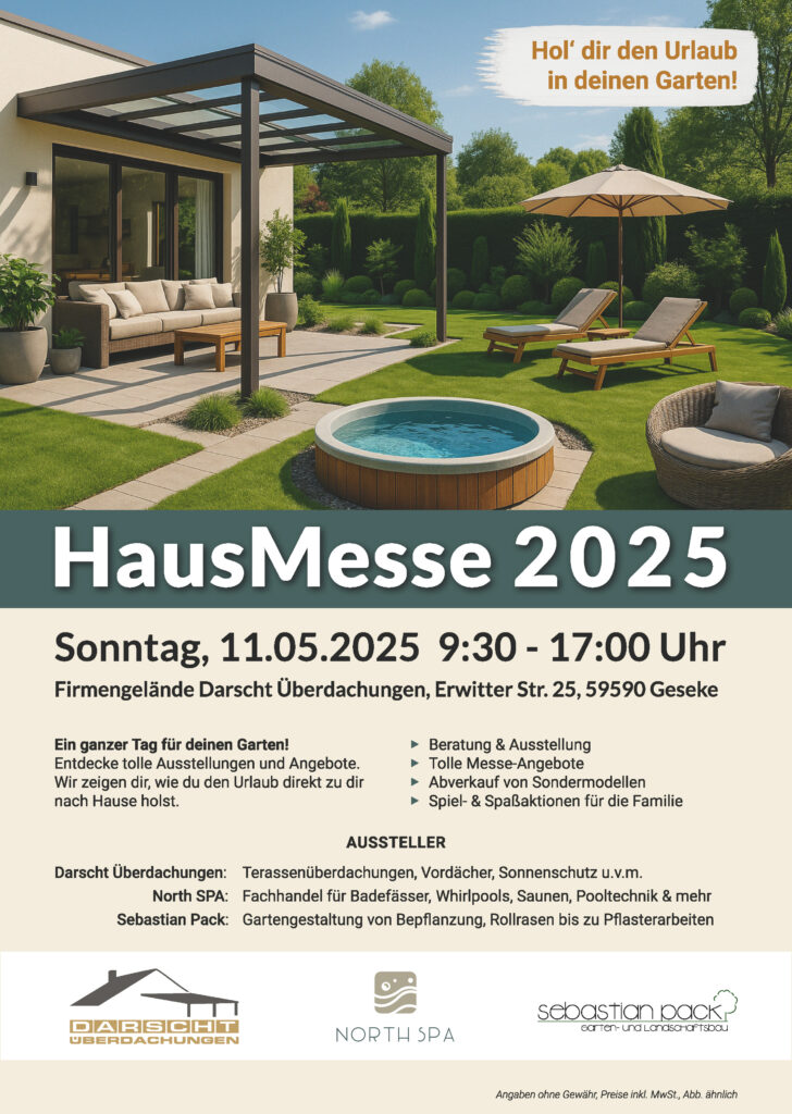 HausMesse Druckfreigabe Anpassungen Pack North SPA HausMesse Druckfreigabe Anpassungen Pack