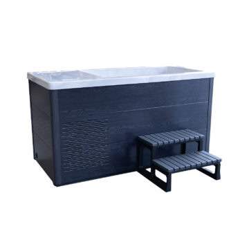 Produktbild 1 - Hanscraft Tauchbecken Cool Pool Pro - Grey Oak - Sterling Silver - HCCOOLPOOLPRO-GO-SS