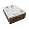 Produktbild 1 - Hanscraft Whirlpool Plug Play OKA Design PPOKA 2 - Patina Bronze - Pearl White - 128935